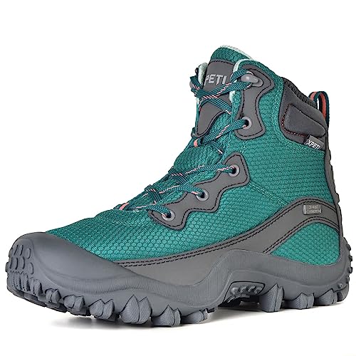 XPETI Women's Waterproof Outdoor Hiking Boot Breathable Trekking Camping Trail Boots