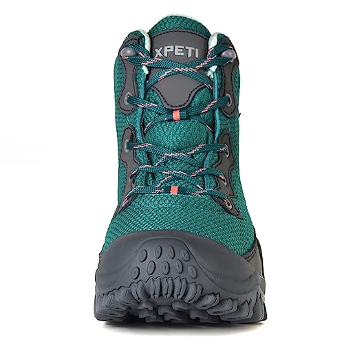 XPETI Women's Waterproof Outdoor Hiking Boot Breathable Trekking Camping Trail Boots