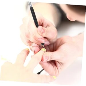 FRCOLOR 5pcs Silicone Dot Needle Pen Nail Tools Brochas Para Uñas Acrilicas Nails Kit Set Nail Art Dotting Pen Set Dot Paint Manicure Kit Nail Drawing Pen Nail Liner Brush Nail Art Brush