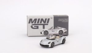 true scale miniatures model car compatible with porsche 911 targa 4s heritage design limited edition 1/64 diecast model car mgt00507