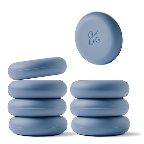 Greater Goods Sous Vide Magnets, Refrigerator Magnets, Stone Blue, Designed in St.Louis (Pack of 8)