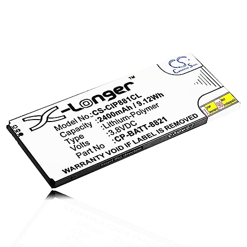 Sabuly 3.8V 8800 Replacement Battery for Cisco 8800 with CP-BATT-8821 74-102376-01 GP-S10-374192-010H/2400mAh