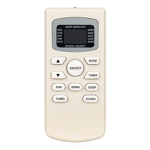 AULCMEET GYKQ-34 New Replacement Remote Control fit for Soleus/Black Decker Room AC A/C Air Conditioner