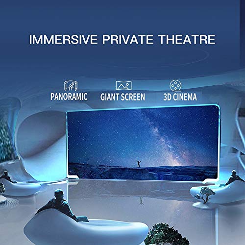 VR Headsets, Virtual Reality 3D Game Movie Goggles for iPhone & Android 4.7-6.1 inch Smartphone Adjustable Headphones VR Glasses with Controller