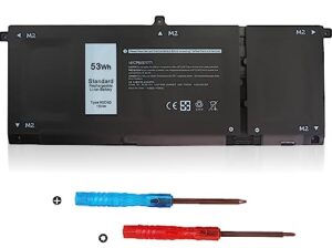 zayaupvl h5ckd 53wh battery replacement for dell inspiron 5300 5301 5401 5402 5408 5409 5501 5502 5508 5509,inspiron 5400 5406 7405 7300 7306 7500 7506 2-in-1 silver latitude 3410 3510 vostro 5502 15v