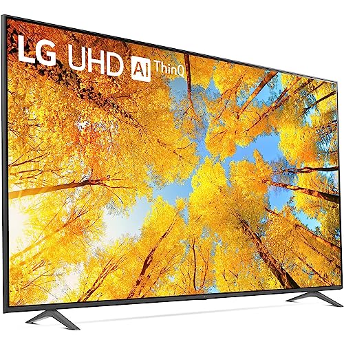 LG UQ7590PUD 86 Inch HDR 4K UHD Smart TV Bundle with Premiere Movies Streaming + 37-100 Inch TV Wall Mount + 6-Outlet Surge Adapter + 2X 6FT 4K HDMI 2.0 Cable