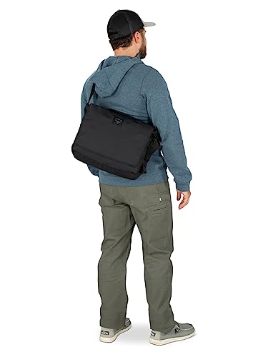 Osprey Aoede 7L Commuter Messenger Bag, Black, One Size