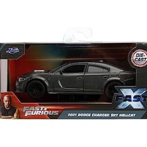 Fast & Furious 1:32 2021 Dodge Charger SRT Hellcat Die-Cast Car, Toys for Kids and Adults