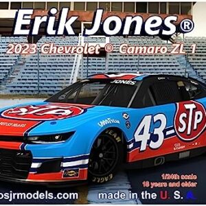 Salvinos JR Models Eric Jones 2023 STP Nascar Plastic Model Kit 1:24 Scale