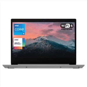 lenovo ideapad 3 laptop, 14" fhd display, intel core i5-1135g7 processor, 20gb ram, 1tb pcie ssd, webcam, sd card reader, wi-fi 6, windows 11 home, grey