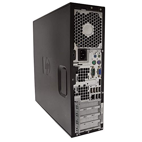 HP ProDesk 6200 Desktop Computer | Quad Core Intel i5 (3.2) | 8GB DDR3 RAM | 1TB HDD Hard Disk Drive | Windows 10 Professional | New 22in LCD Monitor | Home or Office PC (Renewed), Black