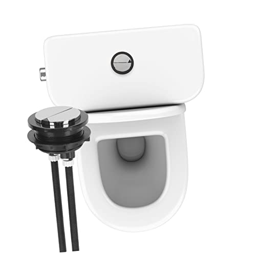 Zerodeko Switches Switches for Toilet Restroom Flushing Button Toilet Water Tank Press Button Toilet Water Tank Push Buttons Dual Flush Toilet Kit Push Button for Toilet Suite