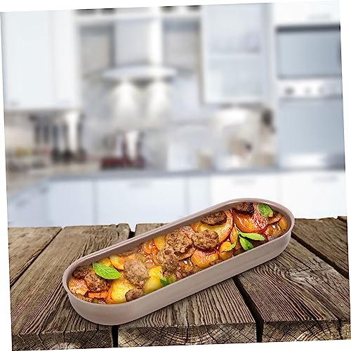 SOLUSTRE 3pcs Bread Mold Oven Roasting Pan Bread Loaf Pan French Pan Bratwurst Hot Dog Food Supplement Hot Dog Baking Mold Bread Baking Pan Bread Baking Mold Frying Pan Golden Steel