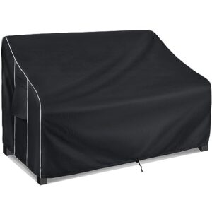 forspark patio furniture covers waterproof, outdoor sofa covers heavy duty, fits up to 79 w x 38 d x 35 h inches, black