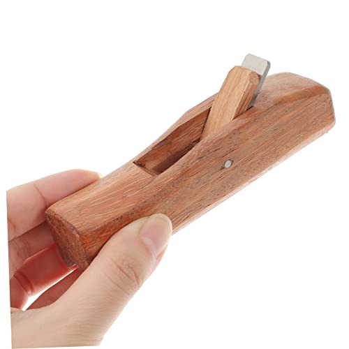 DOITOOL 3pcs Mini Mahogany Angle Planer Hand Tools Mini Portable Shaver Japanese Tools Woodworking Japanese Block Plane Thickness Planers Woodworking Block Hand Plane Planer Router Plane