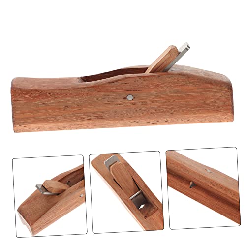 DOITOOL 3pcs Mini Mahogany Angle Planer Hand Tools Mini Portable Shaver Japanese Tools Woodworking Japanese Block Plane Thickness Planers Woodworking Block Hand Plane Planer Router Plane