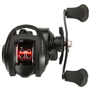 baitcasting fishing reels - smooth 17 + 1 bb baitcast fishing reel baitcaster 8kg max drag 8.0:1 gear ratio magnet braking system