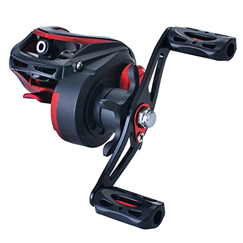 High Speed 8.1:1 Gear Ratio Baitcast Fishing Reel 19+1 Ball Bearings Baitcasting Fishing Reel Baitcaster