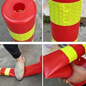 OUSIKA Parking Post, Parking Barrier, for Parking Lot Car Parking Space Lock Bollard to Save Parking Spaces as Parking Barriers, Road Markets Bollard