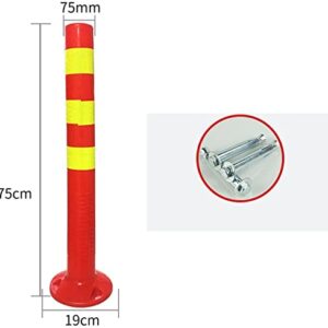 OUSIKA Parking Post, Parking Barrier, for Parking Lot Car Parking Space Lock Bollard to Save Parking Spaces as Parking Barriers, Road Markets Bollard