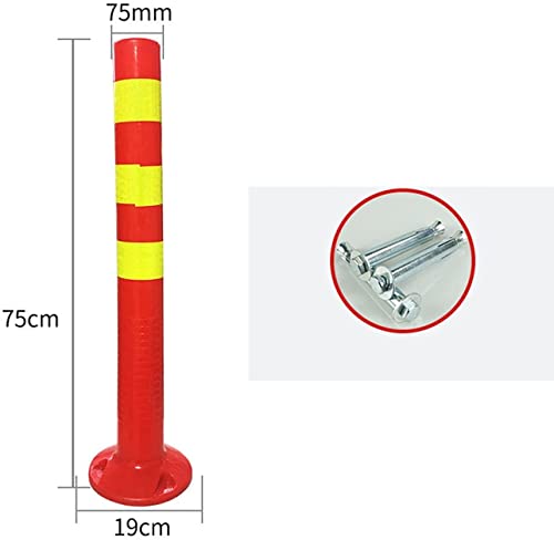 OUSIKA Parking Post, Parking Barrier, for Parking Lot Car Parking Space Lock Bollard to Save Parking Spaces as Parking Barriers, Road Markets Bollard