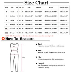 Sexy Dresses for Women Fashion Sexy Sleeveless V Neck Womens Dresses 2023 Athletic Pullover Mini Dress Shorts Suits Womens Rompers for Summer Dressy Split Shorts with Pockets Khaki XXL