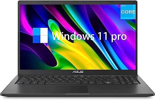 Asus Vivobook 15 Laptop, 15.6 Inch FHD, Intel Core i5-1135G7, 8GB RAM, 256GB SSD, Windows 11 Pro, 10 Number Key, WiFi, HDMI, USB Type-C for Business & Student, Black, PCM