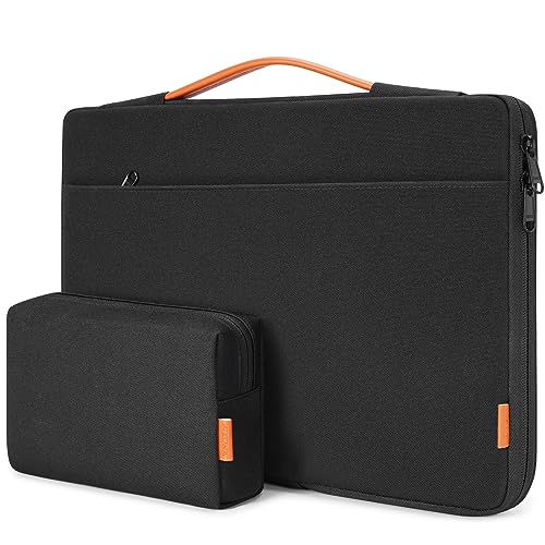 KIZUNA Laptop Sleeve Case 13 Inch Computer Carrying Bag for 14" IdeaPad Flex 5i /13" MacBook Air/14 Lenovo ThinkPad X1 Carbon/Yoga S740/14 ThinkPad T14 2022/14" DELL Latitude 14 5401/Huawei,Black