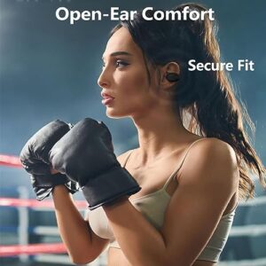 Ear Clips Ear Buds Clip On Open Ear Earbuds Wireless Ear Clip Bone Conduction Conducting Headphones Induction Headset Earphones Bone Conduction Bluetooth Earbuds Earbud Ear Buds