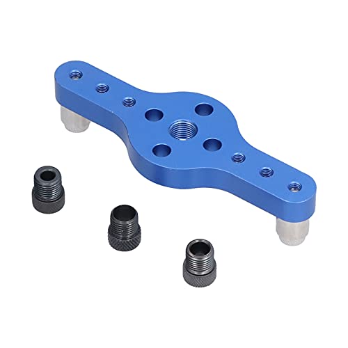 Self Centering Dowelling Jig, Dowel Jig, Anodized Appearance Precise Fast Self Center Dowel Jig Kit for Woodworking DIY Aluminum Alloy, Hole, Tools