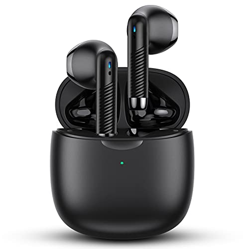 Wireless Earbuds Bluetooth 5.1 Headphones in Ear with Noise Cancelling Mic, Bluetooth Earbuds Stereo Bass, IP6 Waterproof Sports Earphones, 32H Playtime USB C Charging Ear Buds for Android iOS