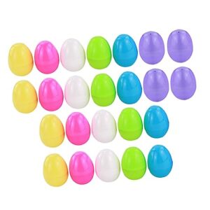 zerodeko 36pcs classroom toys surprise filling egg treat easter eggshell fillable ing random filler gift plaything party empty decor storage hiding stuffer chocolate wrapping