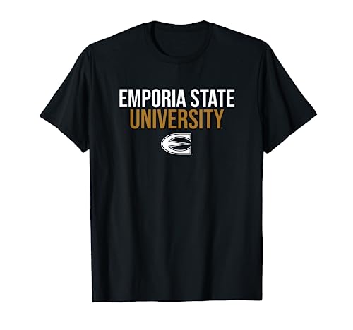 Emporia State University ESU Hornets Stacked T-Shirt