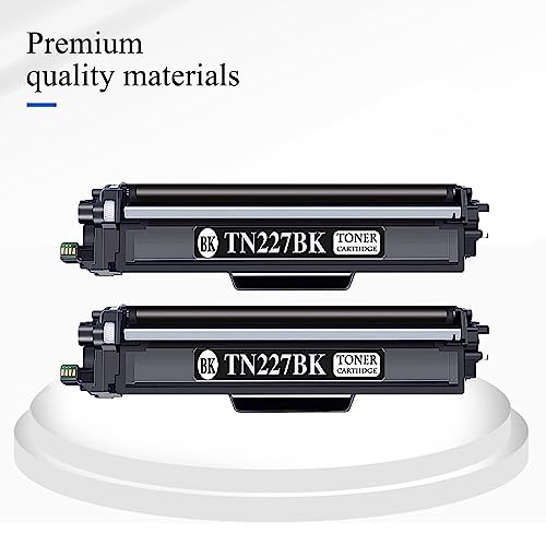 (2 Pack) TN-227 High Yield Toner Cartridge Replacement for TN227 MFC-L3770CDW MFC-L3710CW HL-3210CW DCP-L3510CDW Printer Toner.