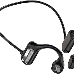 TEDATATA Portable Bone Conduction Headphones are not in-Ear Noise-Cancelling Headphones, Suitable for Sports Running Headphones, Ear Bone Induction, Lightweight