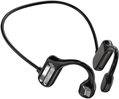 TEDATATA Portable Bone Conduction Headphones are not in-Ear Noise-Cancelling Headphones, Suitable for Sports Running Headphones, Ear Bone Induction, Lightweight