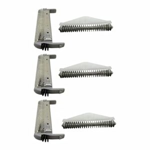 SP-93/SP-94/MS3 Series Shaver Foil Screens & Cutter Blade Head Replacement for Remington's Microscreen 3 TCT Foil Shavers MS3-2000, MS3-2700, MS3-3000, MS3-3500, MS3-3700