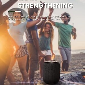 Bluetooth Speakers,Portable Wireless Speaker with 15W Stereo Sound, Active Extra Bass, IPX6 Waterproof Shower Speaker, Double Pairing, for Party, Home Theater, Game Theater