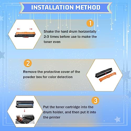 TN-223 TN223BKC/M/Y Toner Cartridge Compatible for Brother TN-227BK C M Y TN227 for HL-L3210CW L3230CDW L3270CDW L3290CDW MFC-L3710CW L3750CDW L3770CDW Printer Magenta