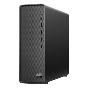 HP 13th Generation Newest Slim Desktop, 13th Gen Intel Core i5-13400, 64GB RAM, 2TB PCIe SSD + 2TB HDD, VGA, HDMI, Wi-Fi, Wired KB & Mouse, Windows 11 Home, Black