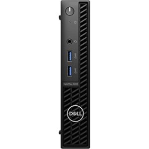 Dell Optiplex 3000 Home & Business Mini Desktop (Intel i5-12500T 6-Core, 16GB RAM, 512GB PCIe SSD, Intel UHD, WiFi, Bluetooth, HDMI, USB 3.2, Display Port, Black, Win 10 Pro) Refurbished (Renewed)