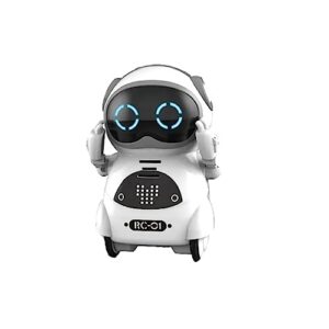 sedlav pocket rc robot talking interactive dialogue - robots, voice recognition, record, sing & dance - emo robot for fun, language learning, anti vector moxie robot
