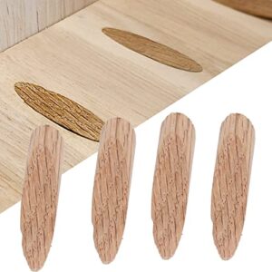 Pocket Hole Plug Set, Odourless Smoothly Surfaces Wooden Holes Jig Kit 50Pcs for DIY(Oak)