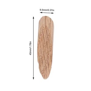 Wooden Holes Jig Kit, Smoothly Surfaces Odourless Pocket Hole Plug Set for DIY(Oak)