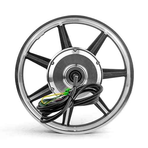 L-faster 36v 350w 14 Inch Rear Drive Hub Brushless Gear Motor Wheel for Electric Bike (24V 350W no tire)