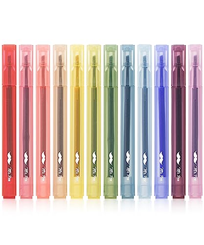 Mr. Pen- Aesthetic Highlighters, 12 pcs, Chisel Tip, Highlighters Assorted Colors, Bible Highlighters and Pens No Bleed, Cute Highlighters, No Bleed Highlighters for Bible Pages No Bleed