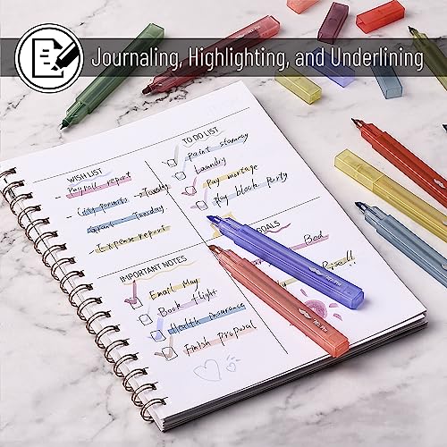 Mr. Pen- Aesthetic Highlighters, 12 pcs, Chisel Tip, Highlighters Assorted Colors, Bible Highlighters and Pens No Bleed, Cute Highlighters, No Bleed Highlighters for Bible Pages No Bleed