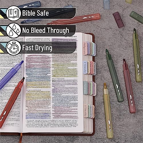 Mr. Pen- Aesthetic Highlighters, 12 pcs, Chisel Tip, Highlighters Assorted Colors, Bible Highlighters and Pens No Bleed, Cute Highlighters, No Bleed Highlighters for Bible Pages No Bleed