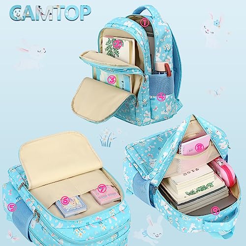 CAMTOP Preschool Backpack for Kids Girls Boys Toddler Backpack Kindergarten School Bookbags(Age 3-8 Year)