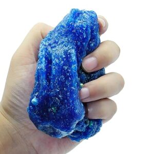 Glimmer Slime Crunchy, Blue Sugar Blitz Slime kit for Girls,Super Soft and Non-Sticky, Birthday Gifts Party Favors